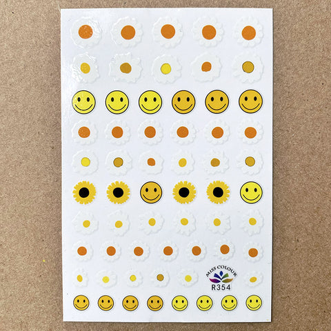 Autocollant - Sourire et Marguerite