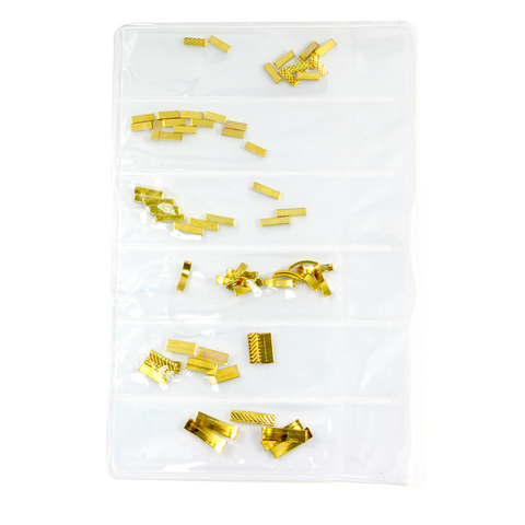 Déco Sachet Rectangles Or Variés